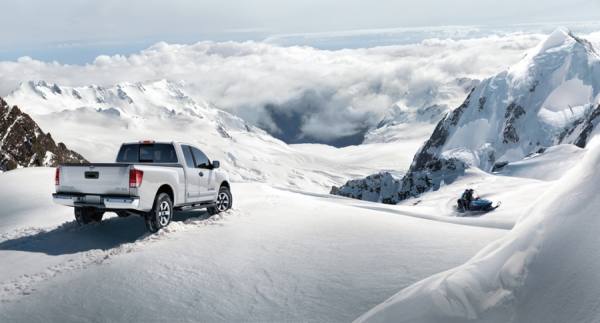 Photograph Kevin Necessary Nissan Titan Snow on One Eyeland